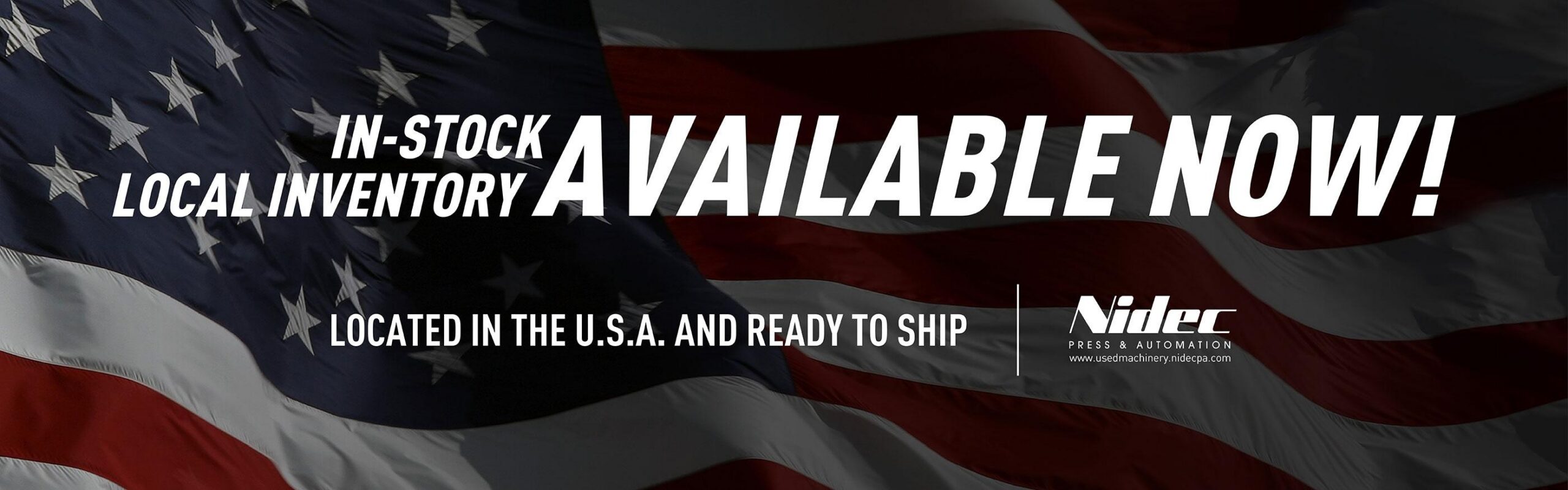 2025_UsedEquipment_NoTarrifs_WebHeader-scaled_1 In-Stock Local Inventory Available Now! Located in the USA ready to ship.